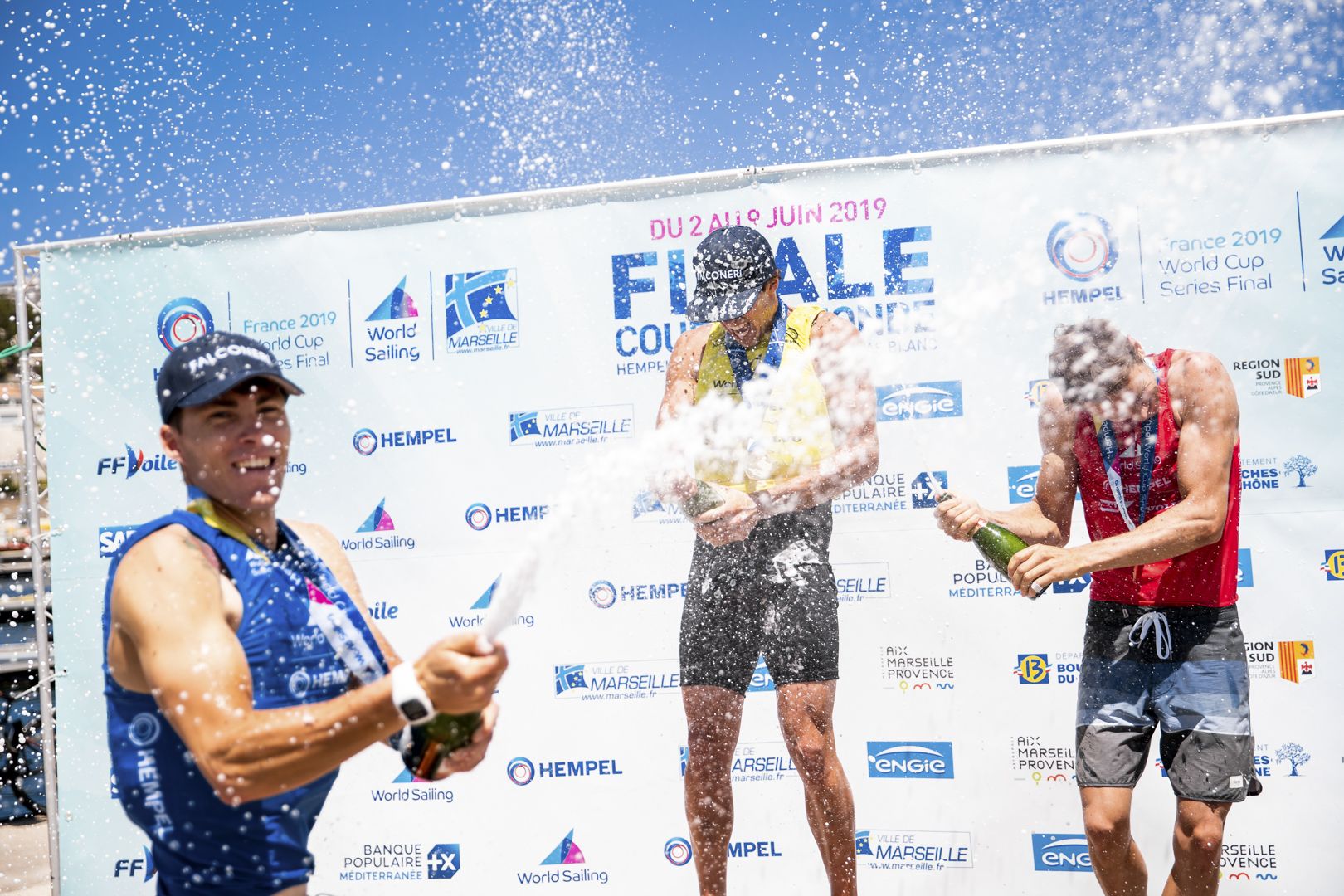 Marseille, France is hosting the Final of the 2019 Hempel World Cup Series from 2-9 June 2019. Held at the venue of the Paris 2024 Olympic Sailing Competition, more than 300 sailors from 40 nations are racing across ten Olympic Events as well as an Open Kiteboarding fleet. ©TOMAS MOYA/SAILING ENERGY/WORLD SAILING08 June, 2019.