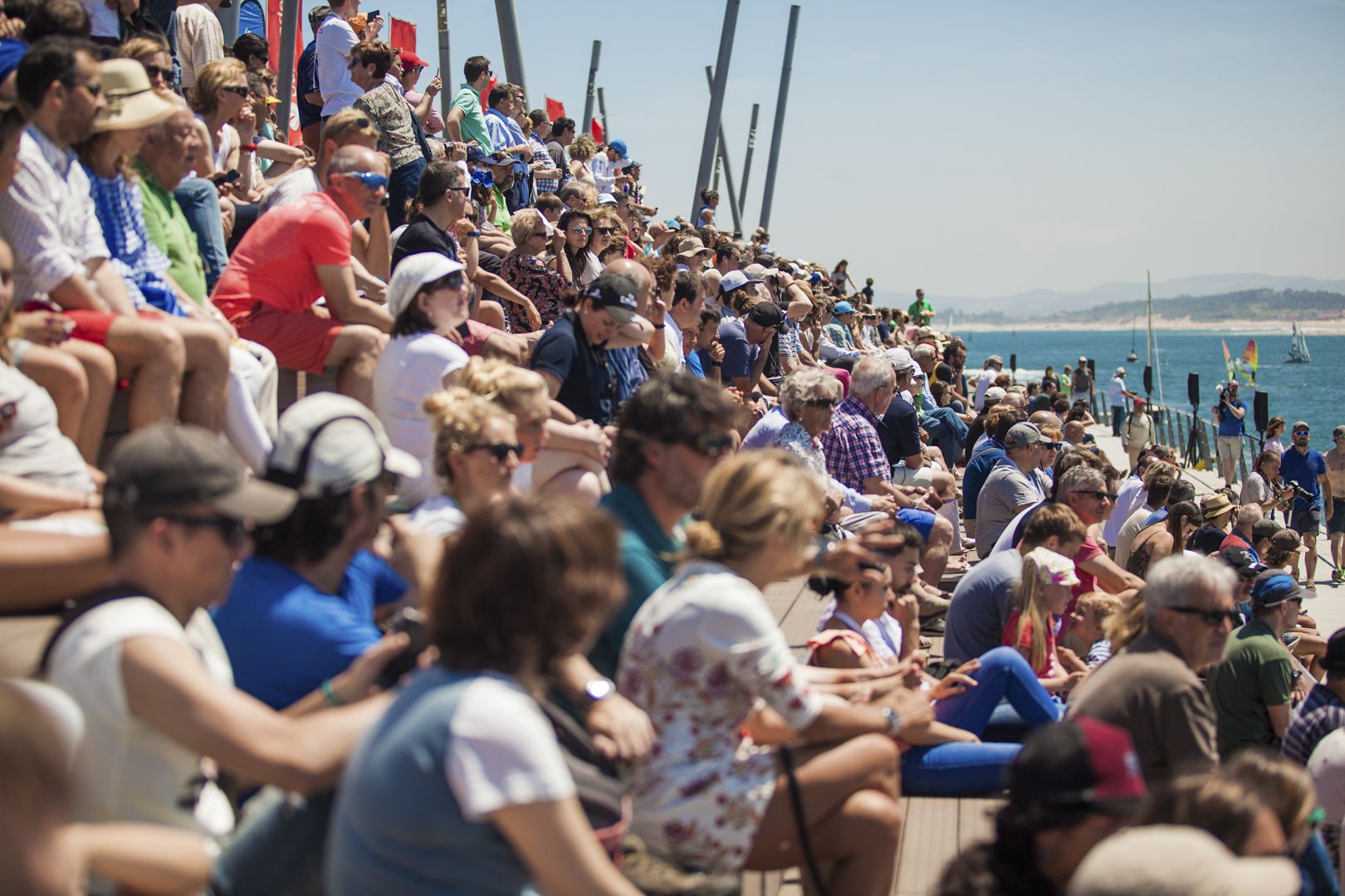 Santander, Spain, will host the Final of Sailing’s 2017 World Cup Series from 4-11 June 2017. More than 250 sailors from 43 nations will race across the ten Olympic events as well as Open Kiteboarding. ©Tomas Moya / Sailing Energy / World Sailing